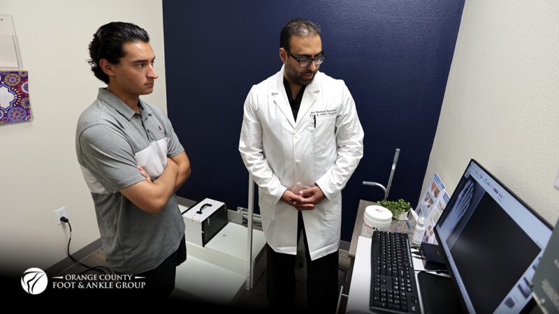 Dr. Michael Bastani and Patient