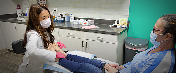 Dr. Yen with Patient - Tustin Office