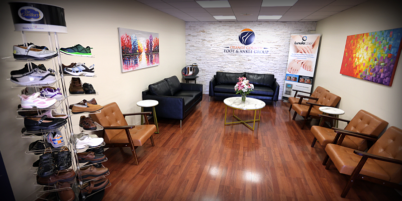 OCFA Fullerton Podiatry - Patient Waiting Room